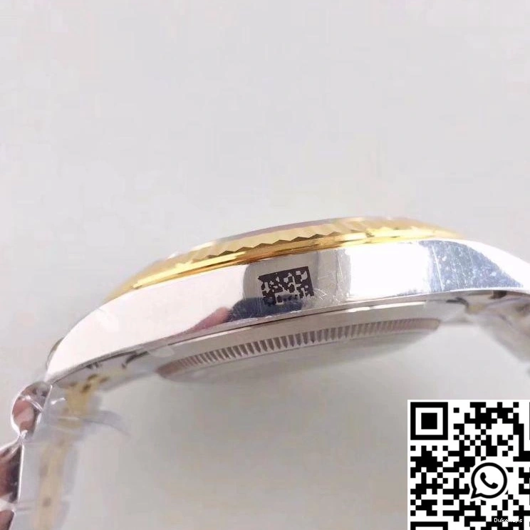 126333-0003 Textured Datejust EW Gold Dial 41MM Diamond-studded Factory Rolex 0824